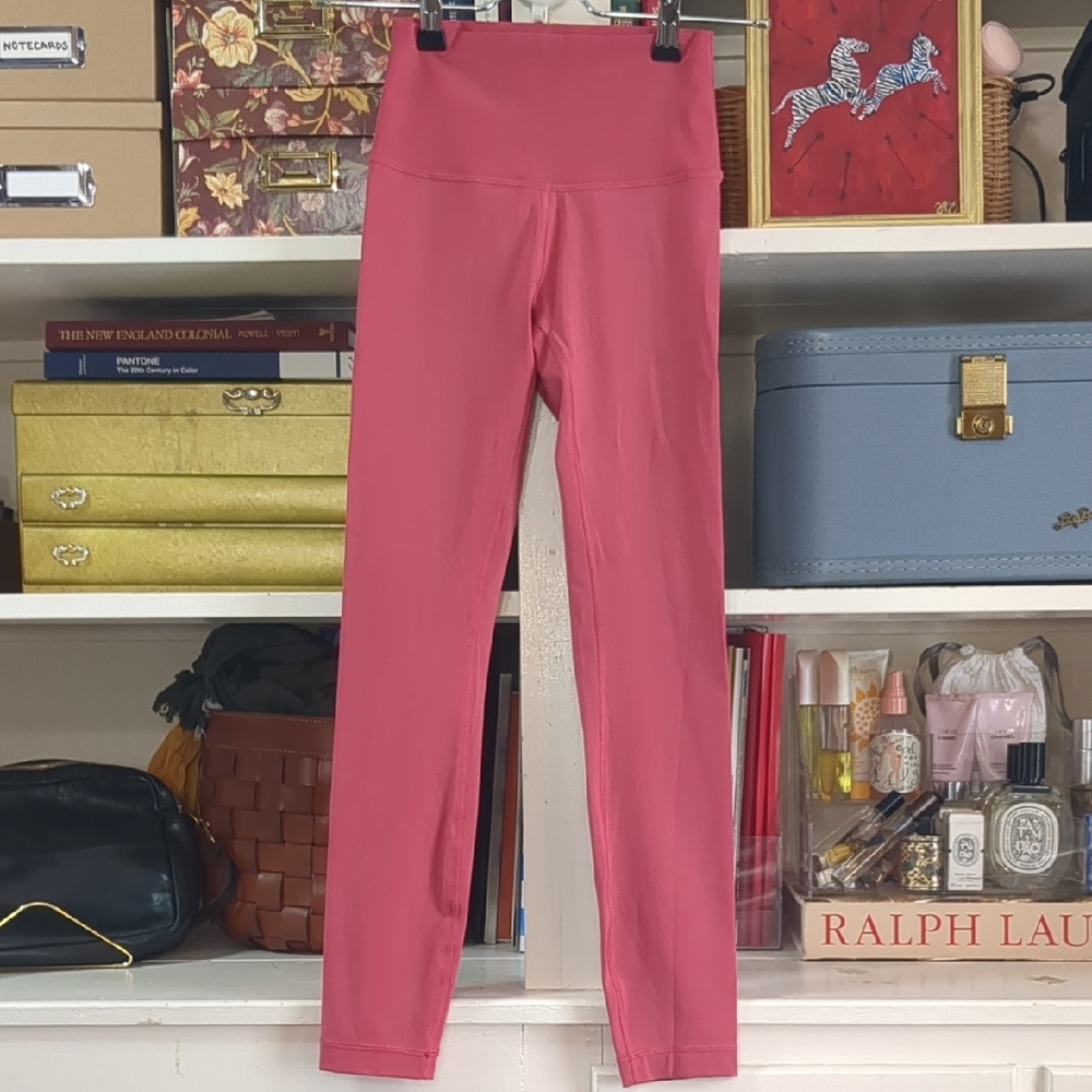 lululemon Align™ High-Rise Pant 28" Rose Pink Color size 2
